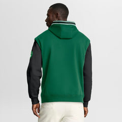 Fanatics - Boston Celtics Half Court Shot Clock Fastbreak Hoodie - Kelly Green/Black