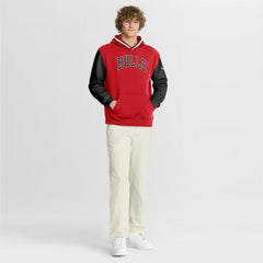 Fanatics - Chicago Bulls Half Court Shot Clock Fastbreak Hoodie - Red/Black