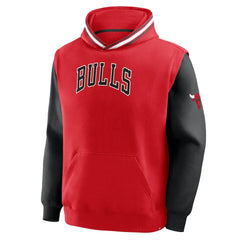 Fanatics - Chicago Bulls Half Court Shot Clock Fastbreak Hoodie - Red/Black