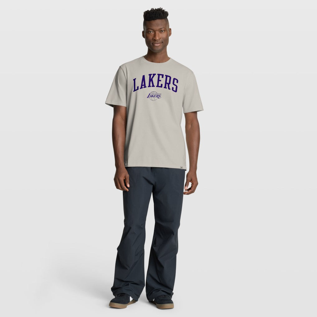 Fanatics - Los Angeles Lakers Crossover Collection Pull Up Jumper Shot Premium T-Shirt - Cream