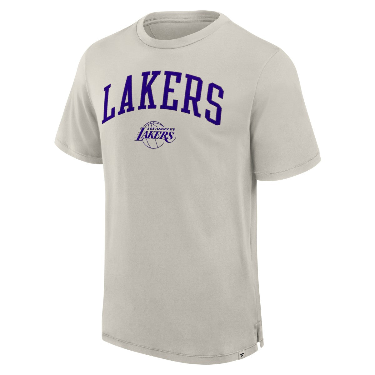 Fanatics - Los Angeles Lakers Crossover Collection Pull Up Jumper Shot Premium T-Shirt - Cream