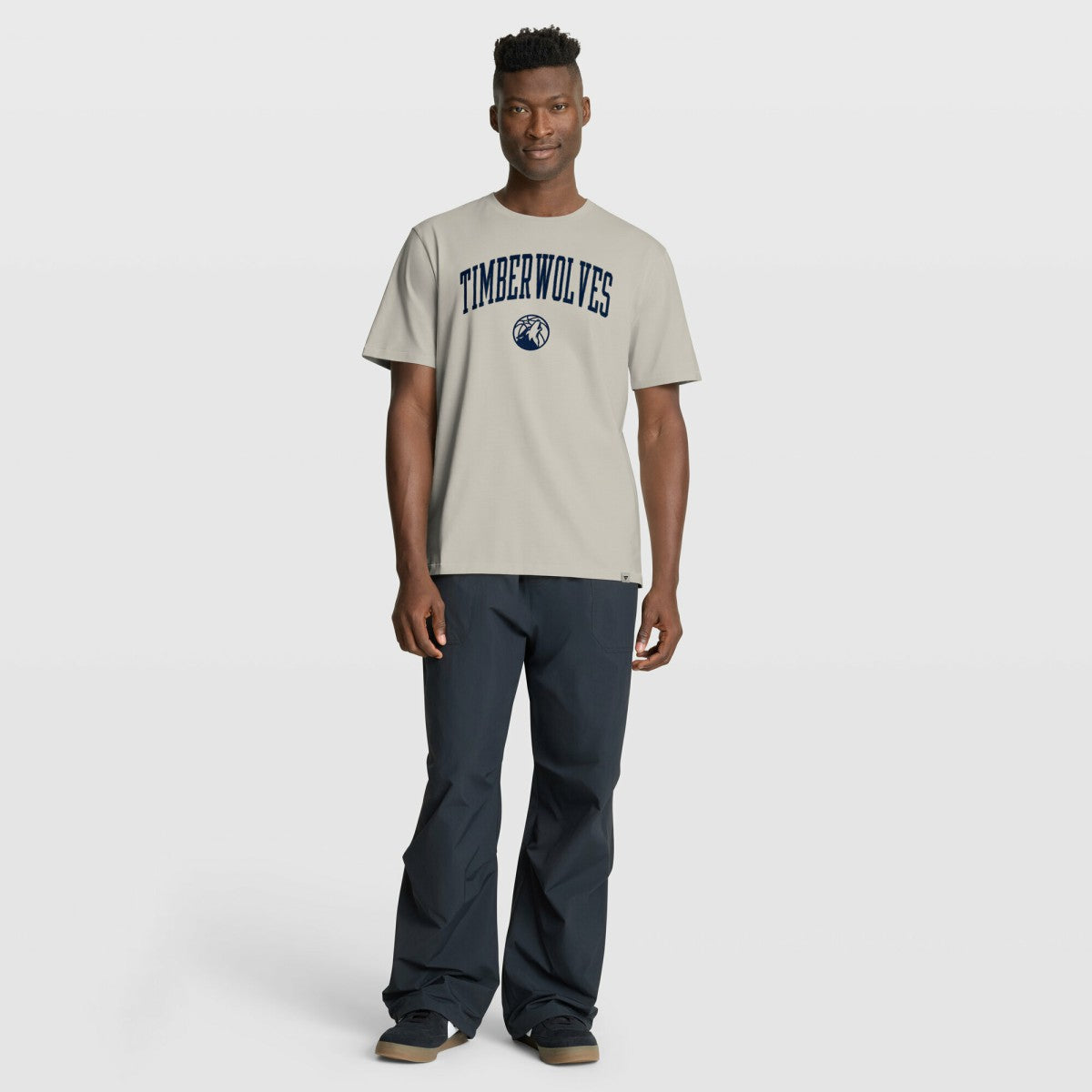 Fanatics - Minnesota Timberwolves Crossover Collection Pull Up Jumper Shot Premium T-Shirt - Cream