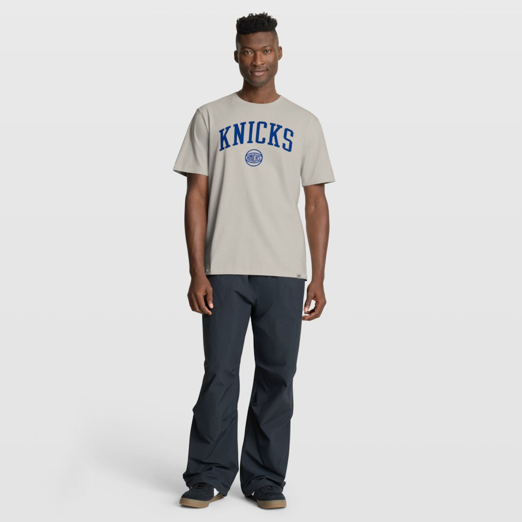 Fanatics - New York Knicks Crossover Collection Pull Up Jumper Shot Premium T-Shirt - Cream