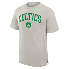 Fanatics - Boston Celtics Crossover Collection Pull Up Jumper Shot Premium T-Shirt - Cream