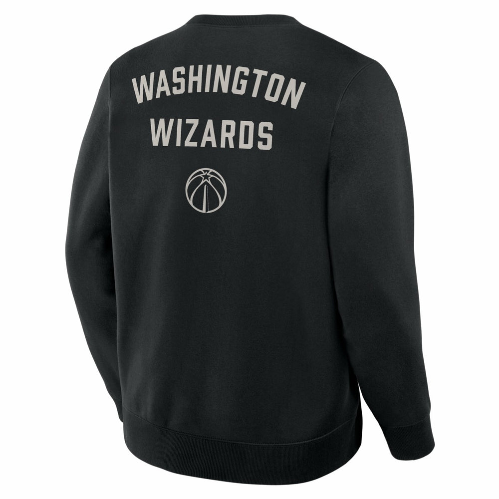 Fanatics - Washington Wizards Crossover Collection Defensive Rotation Drill Premium Pullover Sweatshirt - Black