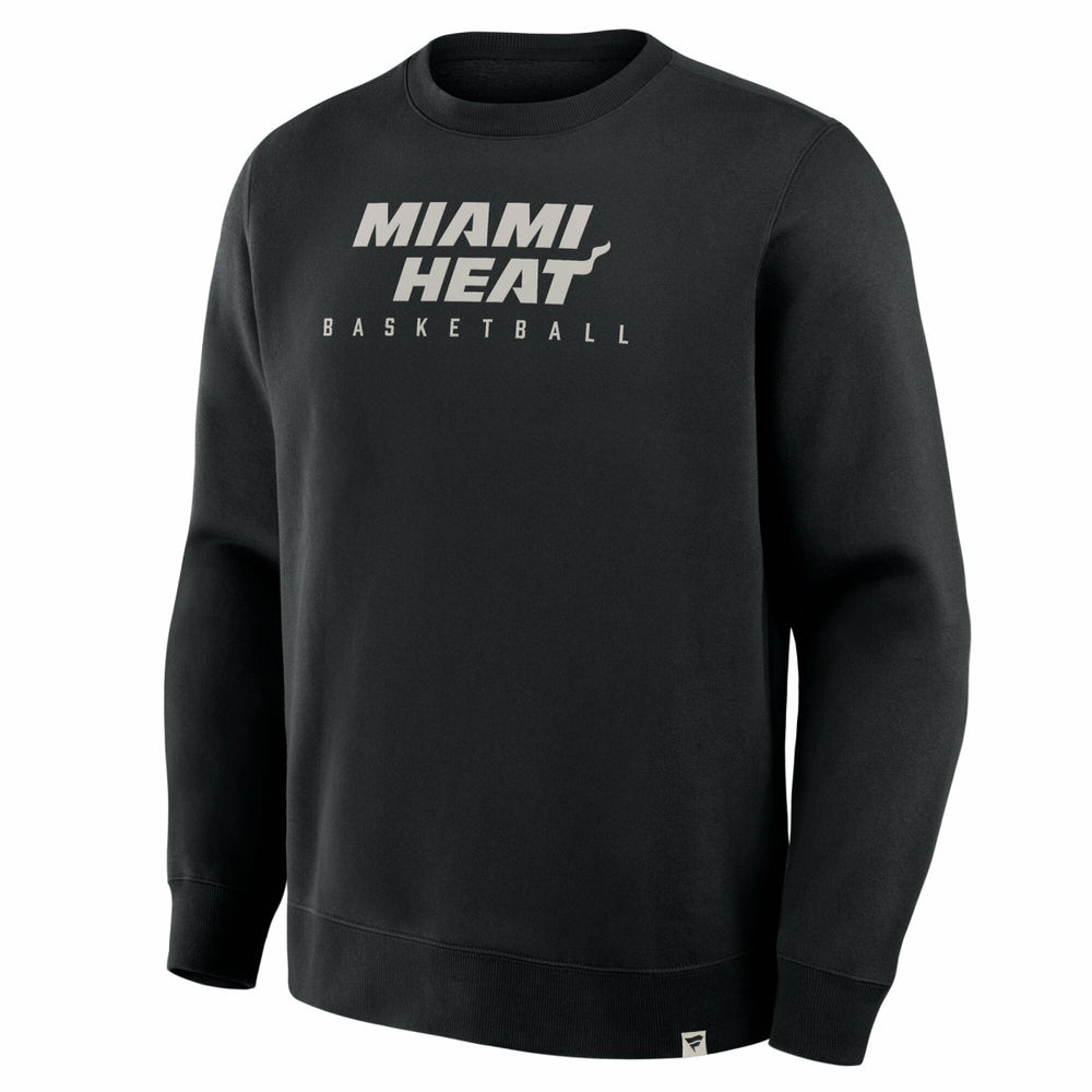 Fanatics - Miami Heat Crossover Collection Defensive Rotation Drill Premium Pullover Sweatshirt - Black