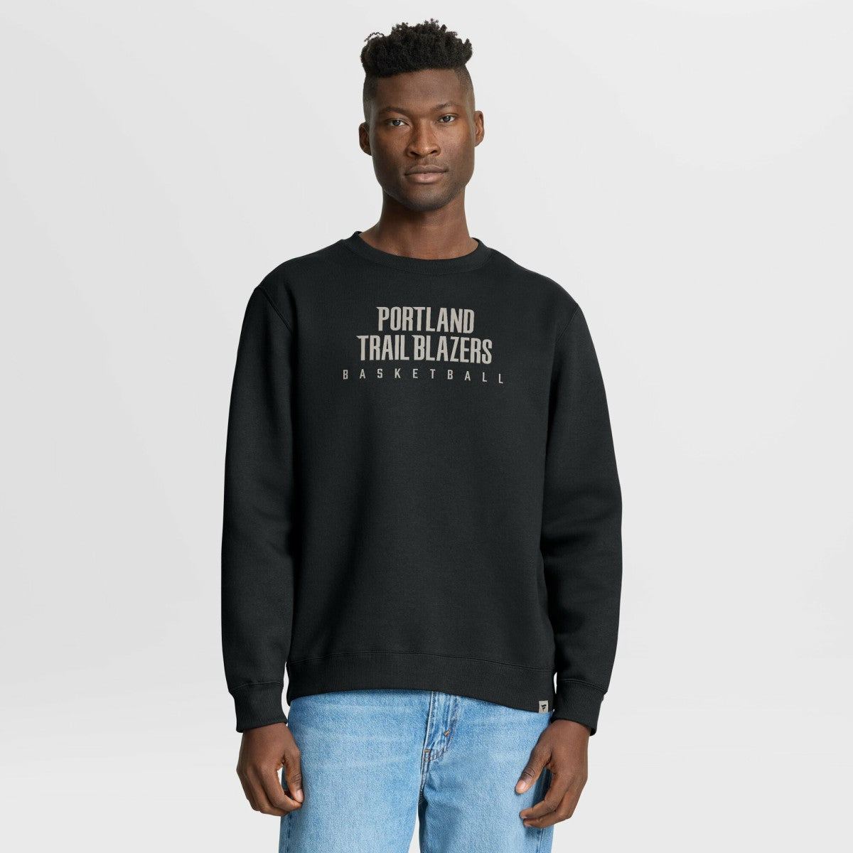 Fanatics - Portland Trail Blazers Crossover Collection Defensive Rotation Drill Premium Pullover Sweatshirt - Black