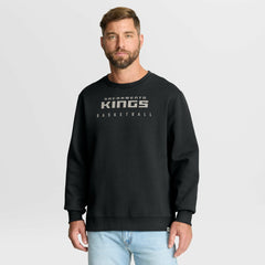Fanatics - Sacramento Kings Crossover Collection Defensive Rotation Drill Premium Pullover Sweatshirt - Black