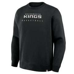 Fanatics - Sacramento Kings Crossover Collection Defensive Rotation Drill Premium Pullover Sweatshirt - Black