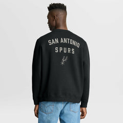 Fanatics - San Antonio Spurs Crossover Collection Defensive Rotation Drill Premium Pullover Sweatshirt - Black