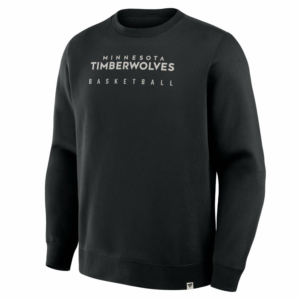 Fanatics - Minnesota Timberwolves Crossover Collection Defensive Rotation Drill Premium Pullover Sweatshirt - Black