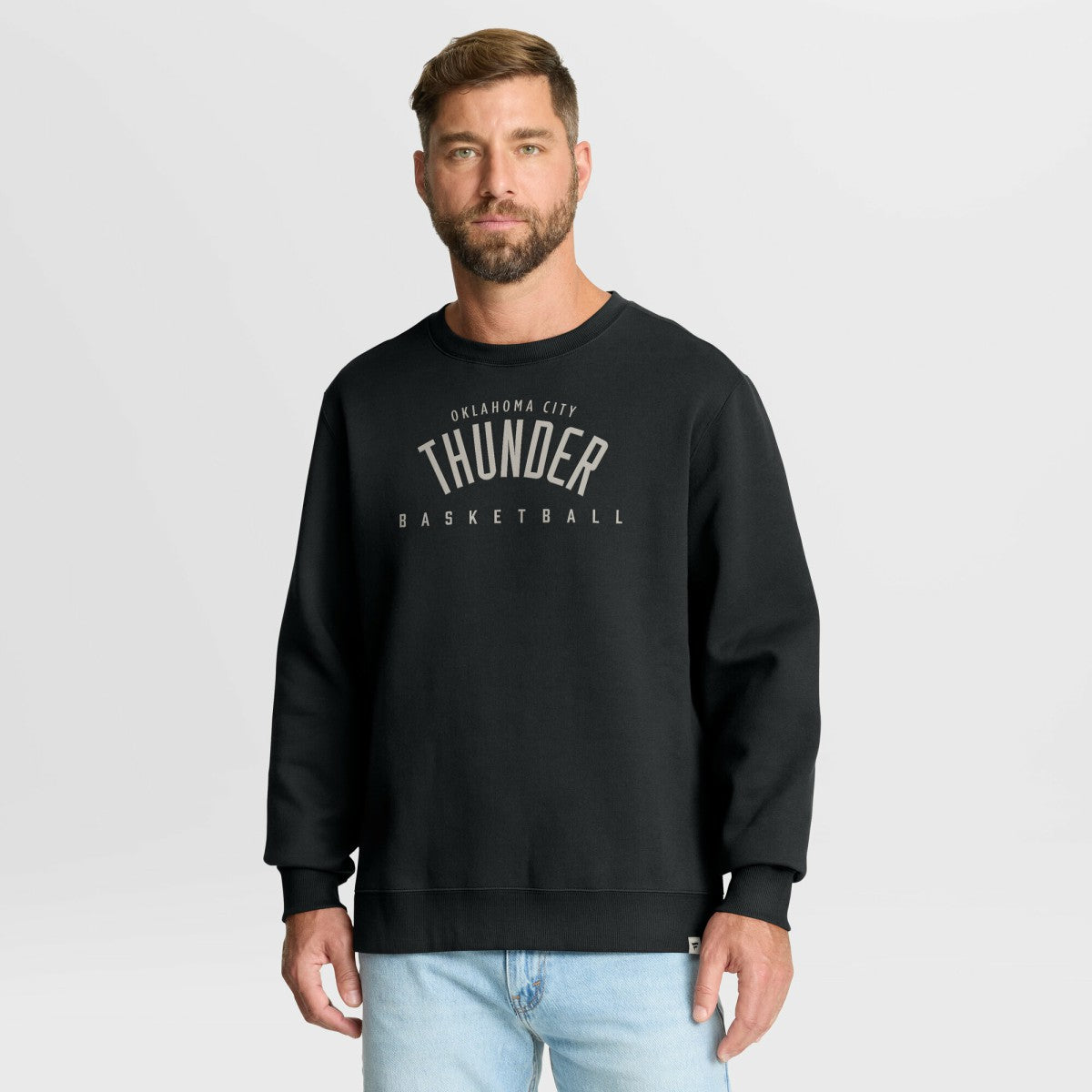 Fanatics - Oklahoma City Thunder Crossover Collection Defensive Rotation Drill Premium Pullover Sweatshirt - Black
