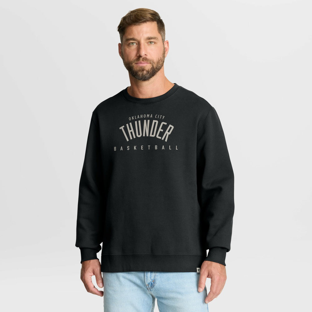 Fanatics - Oklahoma City Thunder Crossover Collection Defensive Rotation Drill Premium Pullover Sweatshirt - Black