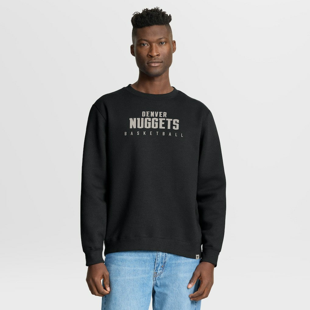 Fanatics - Denver Nuggets Crossover Collection Defensive Rotation Drill Premium Pullover Sweatshirt - Black