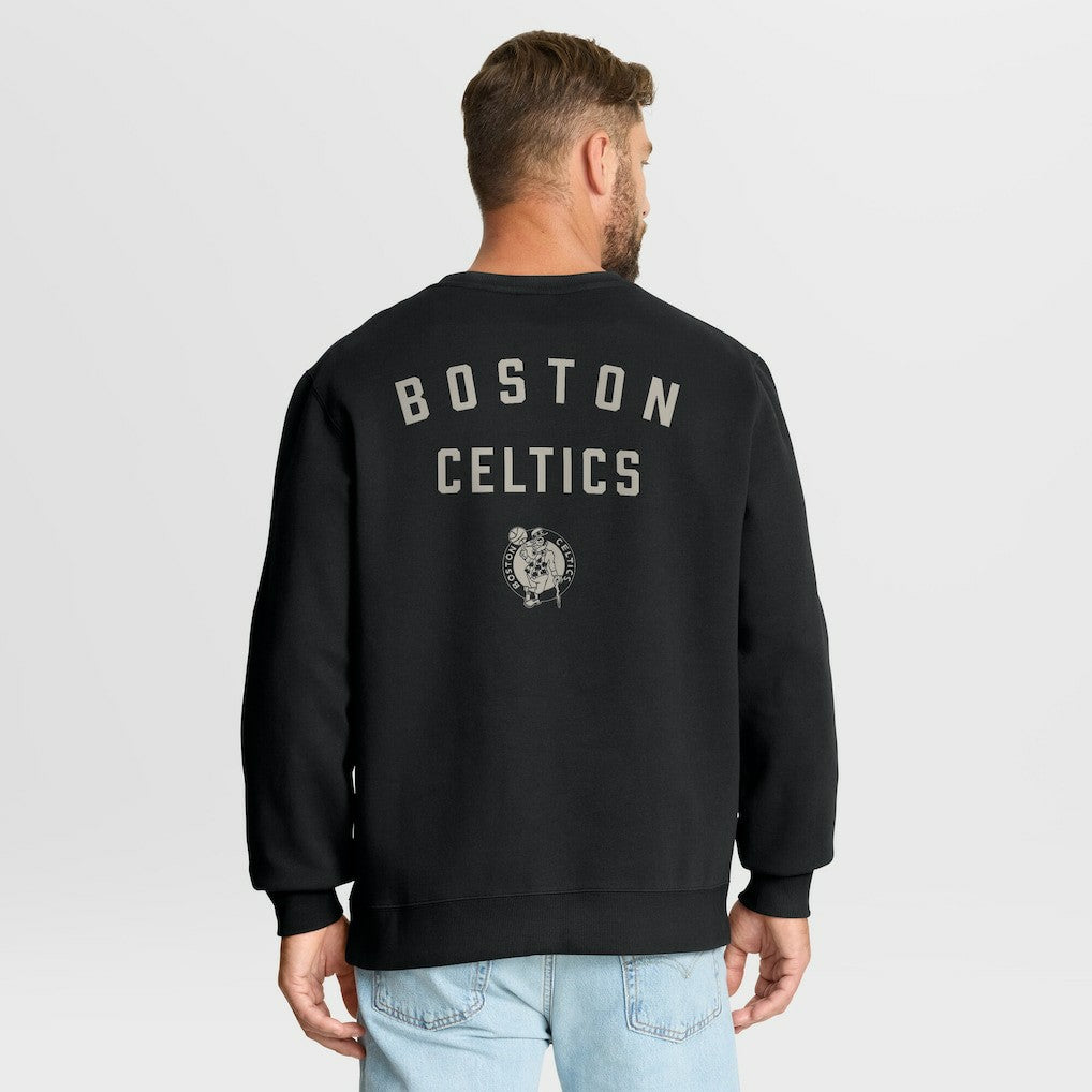Fanatics - Boston Celtics Crossover Collection Defensive Rotation Drill Premium Pullover Sweatshirt - Black