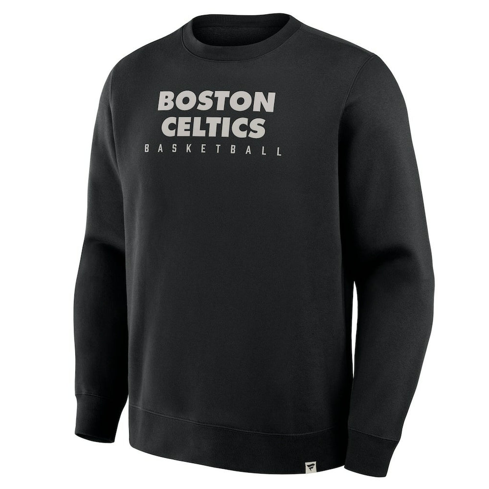Fanatics - Boston Celtics Crossover Collection Defensive Rotation Drill Premium Pullover Sweatshirt - Black