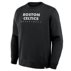 Fanatics - Boston Celtics Crossover Collection Defensive Rotation Drill Premium Pullover Sweatshirt - Black