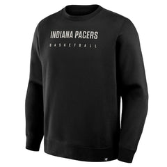 Fanatics - Indiana Pacers Crossover Collection Defensive Rotation Drill Premium Pullover Sweatshirt - Black