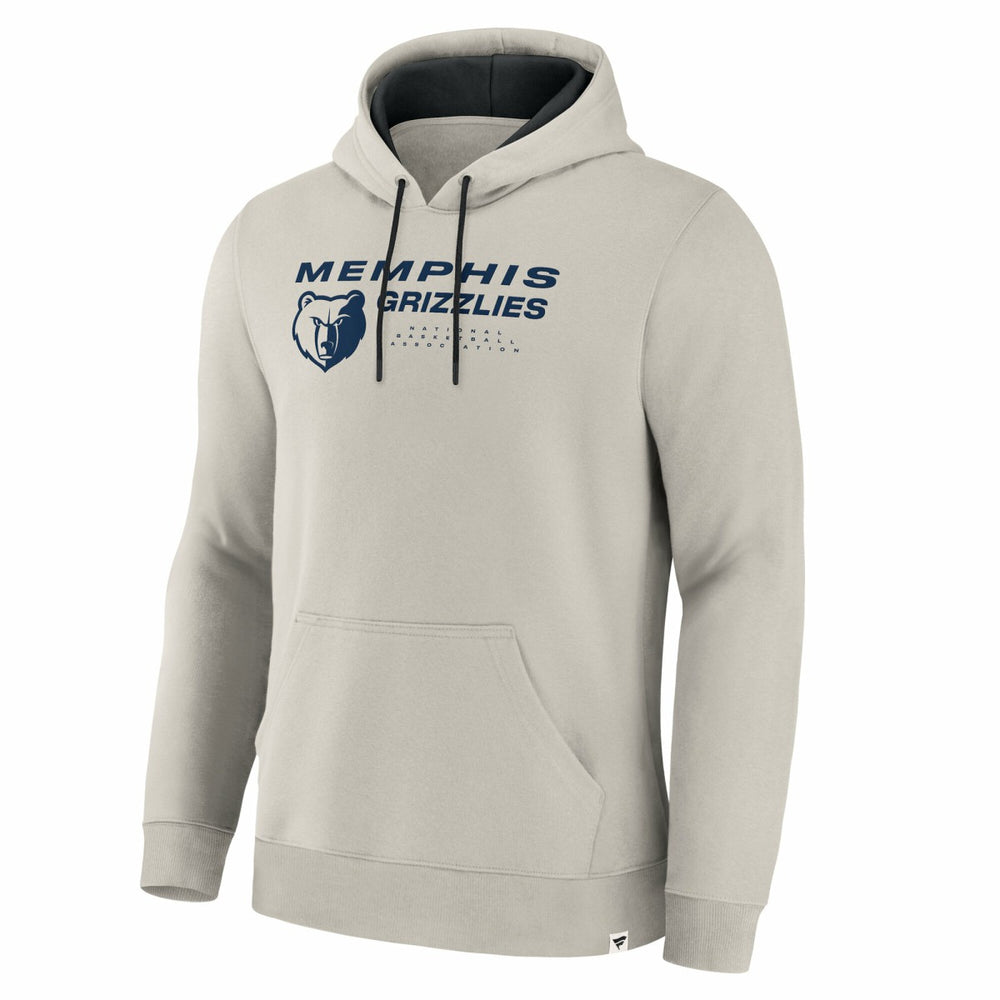 Fanatics - Memphis Grizzlies Crossover Collection Blocked Shot Premium Pullover Hoodie - Off White