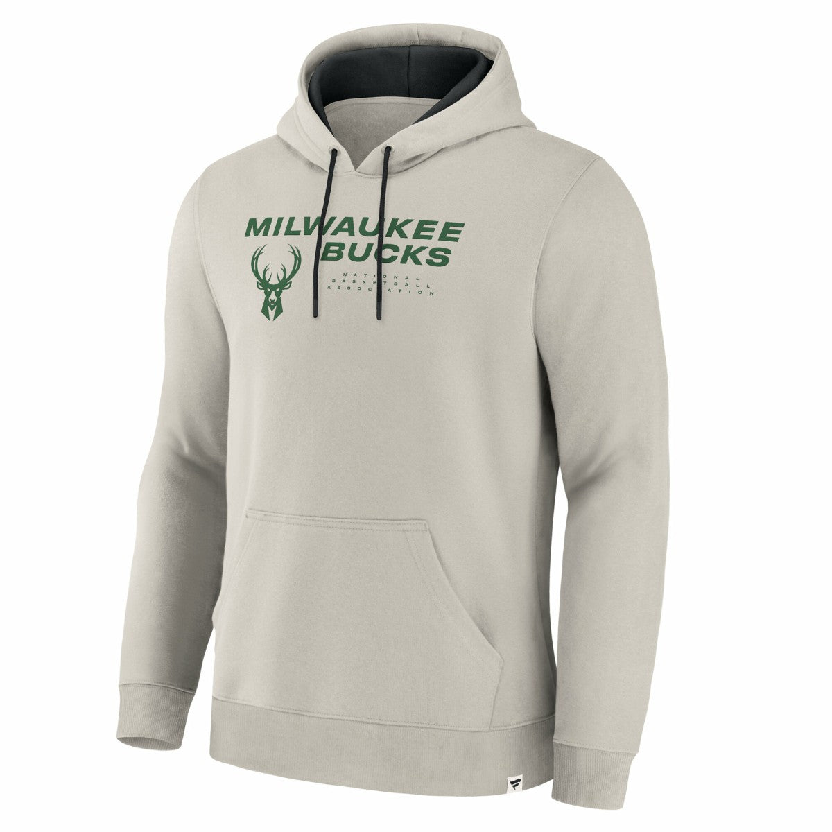 Fanatics - Milwaukee Bucks Crossover Collection Blocked Shot Premium Pullover Hoodie - Off White