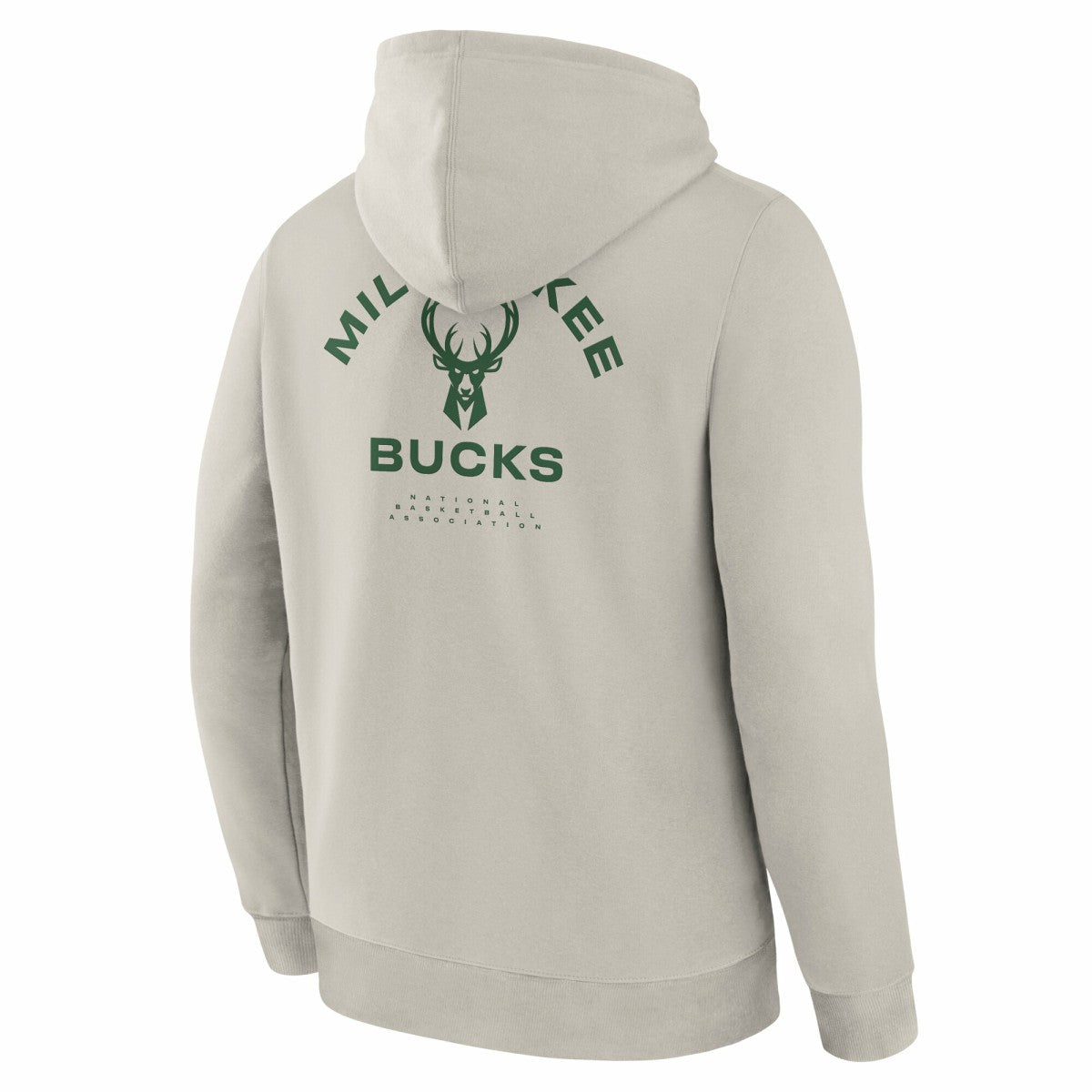 Fanatics - Milwaukee Bucks Crossover Collection Blocked Shot Premium Pullover Hoodie - Off White
