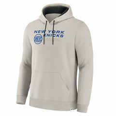 Fanatics - New York Knicks Crossover Collection Blocked Shot Premium Pullover Hoodie - Off White