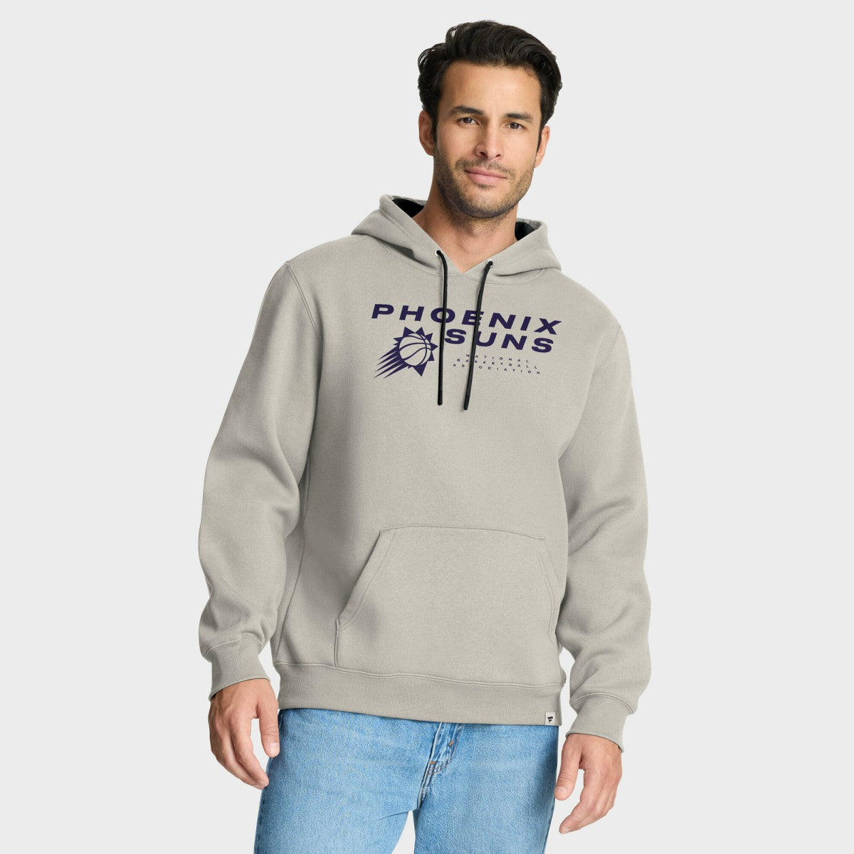 Fanatics - Phoenix Suns Crossover Collection Blocked Shot Premium Pullover Hoodie - Off White