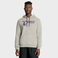Fanatics - Sacramento Kings Crossover Collection Blocked Shot Premium Pullover Hoodie - Off White