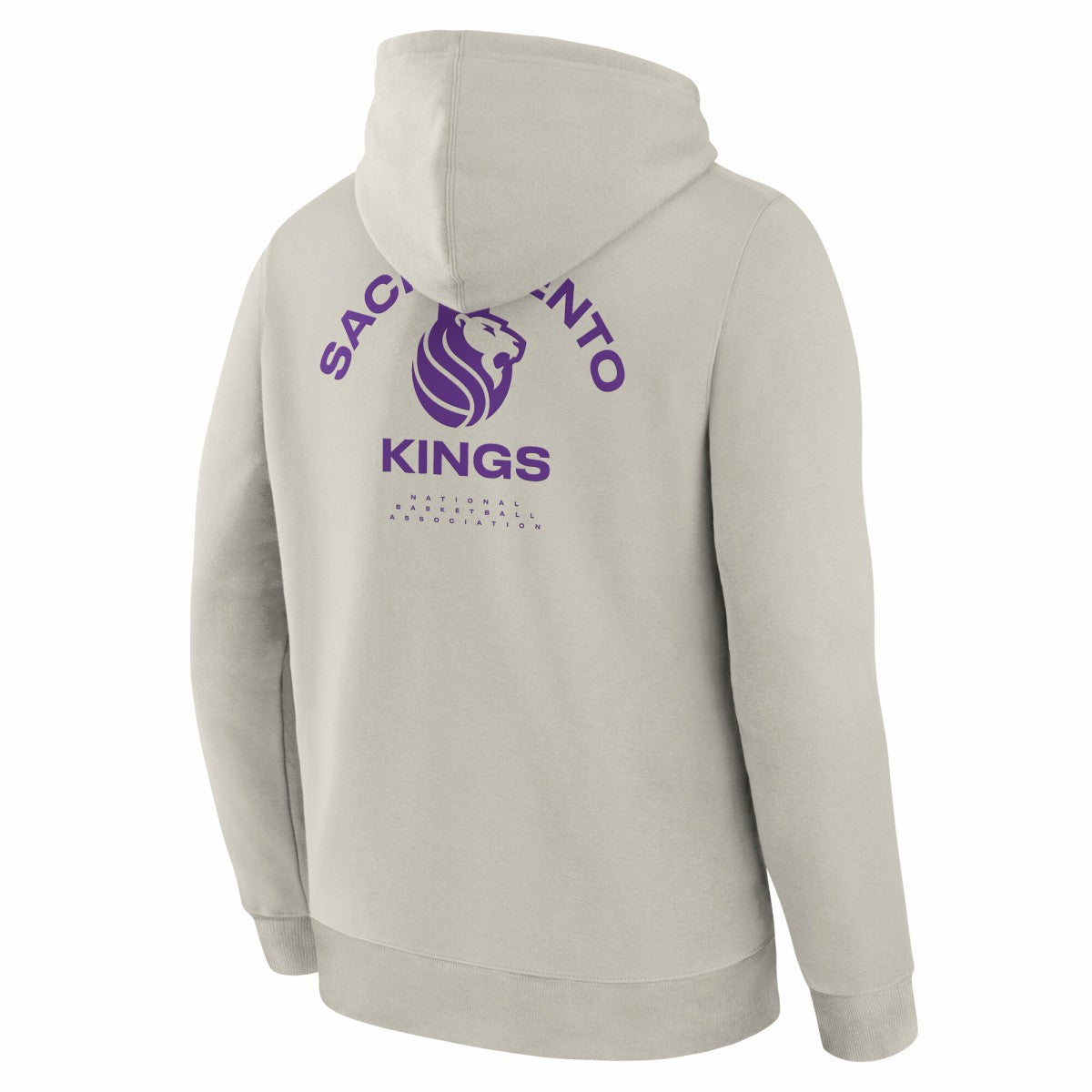 Fanatics - Sacramento Kings Crossover Collection Blocked Shot Premium Pullover Hoodie - Off White