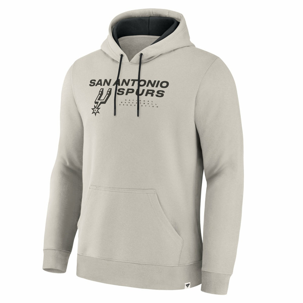 Fanatics - San Antonio Spurs Crossover Collection Blocked Shot Premium Pullover Hoodie - Off White