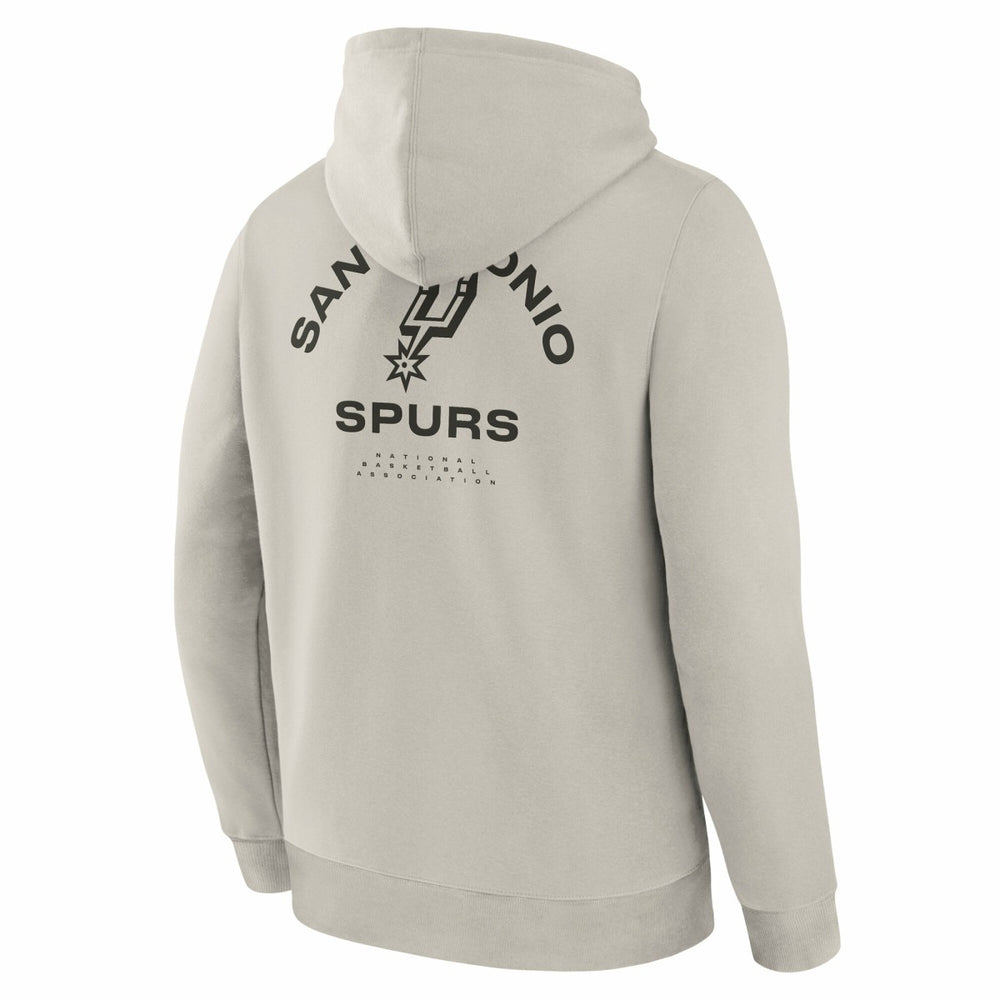 Fanatics - San Antonio Spurs Crossover Collection Blocked Shot Premium Pullover Hoodie - Off White