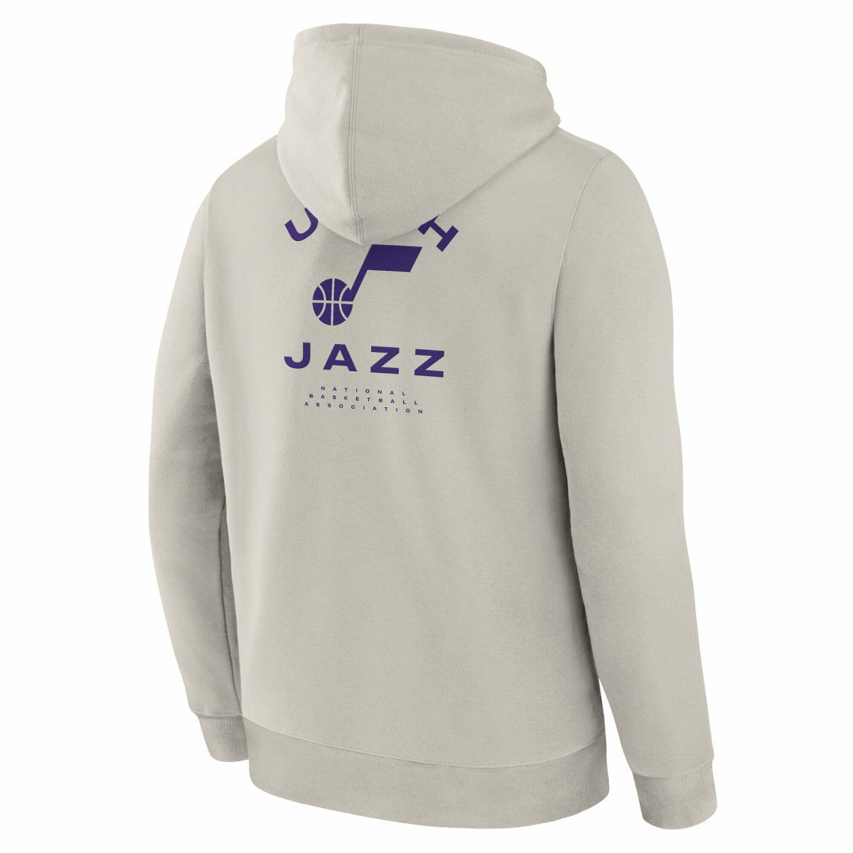 Fanatics - Utah Jazz Crossover Collection Blocked Shot Premium Pullover Hoodie - Off White