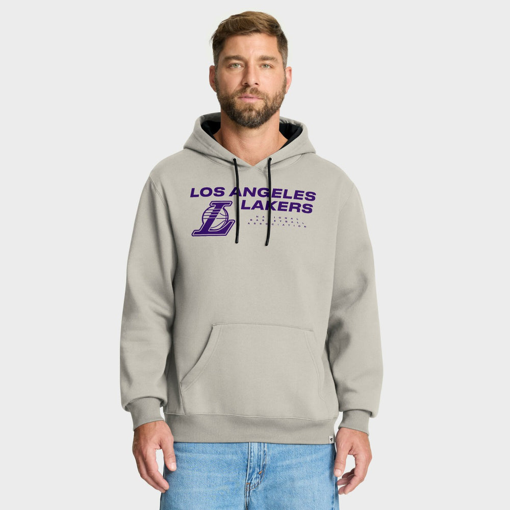 Fanatics - Los Angeles Lakers Crossover Collection Blocked Shot Premium Pullover Hoodie - Off White