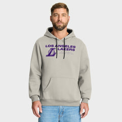 Fanatics - Los Angeles Lakers Crossover Collection Blocked Shot Premium Pullover Hoodie - Off White