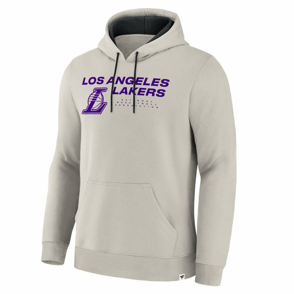 Fanatics - Los Angeles Lakers Crossover Collection Blocked Shot Premium Pullover Hoodie - Off White