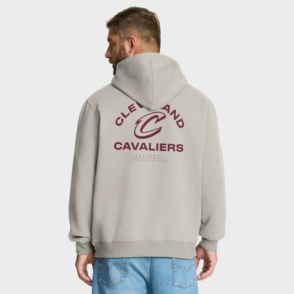 Fanatics - Cleveland Cavaliers Crossover Collection Blocked Shot Premium Pullover Hoodie - Off White