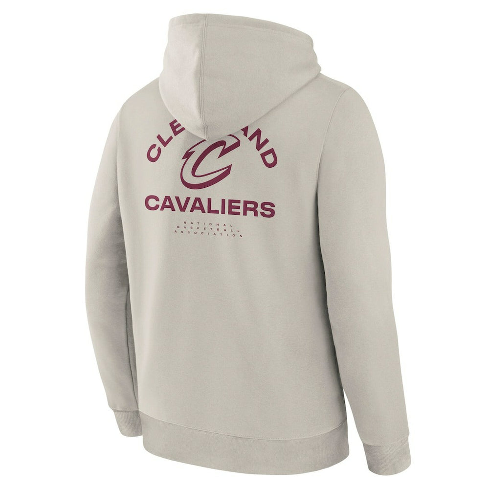 Fanatics - Cleveland Cavaliers Crossover Collection Blocked Shot Premium Pullover Hoodie - Off White