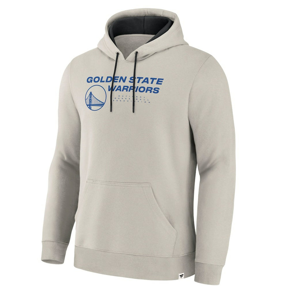 Fanatics - Golden State Warriors Crossover Collection Blocked Shot Premium Pullover Hoodie - Off White