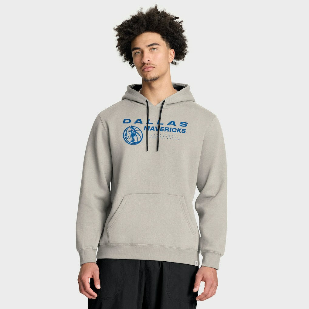 Fanatics - Dallas Mavericks Crossover Collection Blocked Shot Premium Pullover Hoodie - Off White