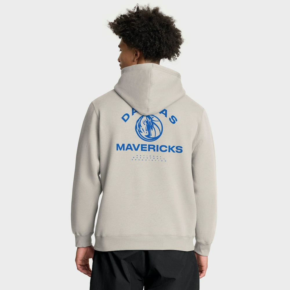 Fanatics - Dallas Mavericks Crossover Collection Blocked Shot Premium Pullover Hoodie - Off White