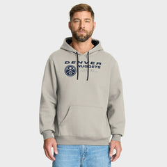 Fanatics - Denver Nuggets Crossover Collection Blocked Shot Premium Pullover Hoodie - Off White