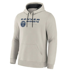 Fanatics - Denver Nuggets Crossover Collection Blocked Shot Premium Pullover Hoodie - Off White