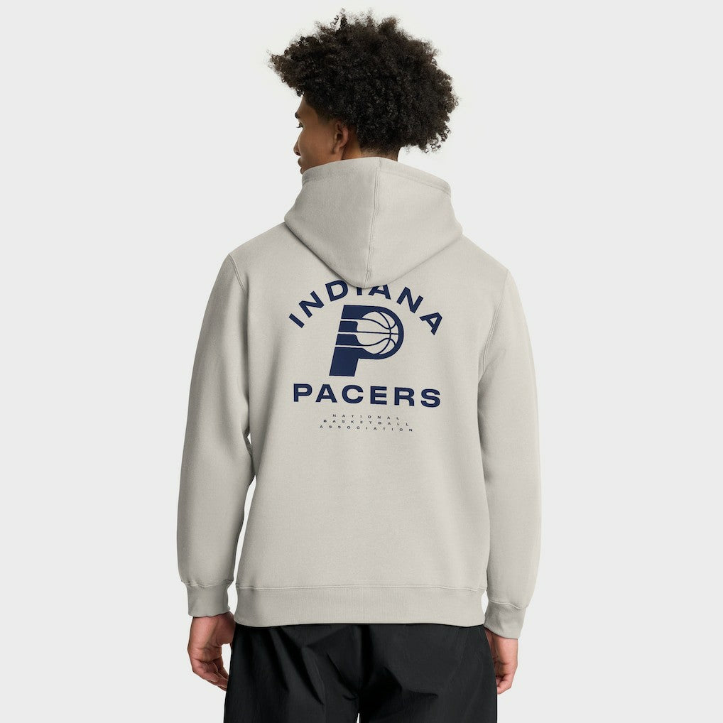 Fanatics - Indiana Pacers Crossover Collection Blocked Shot Premium Pullover Hoodie - Off White