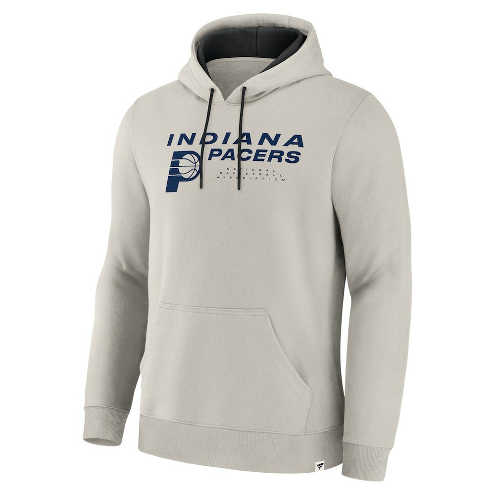 Fanatics - Indiana Pacers Crossover Collection Blocked Shot Premium Pullover Hoodie - Off White