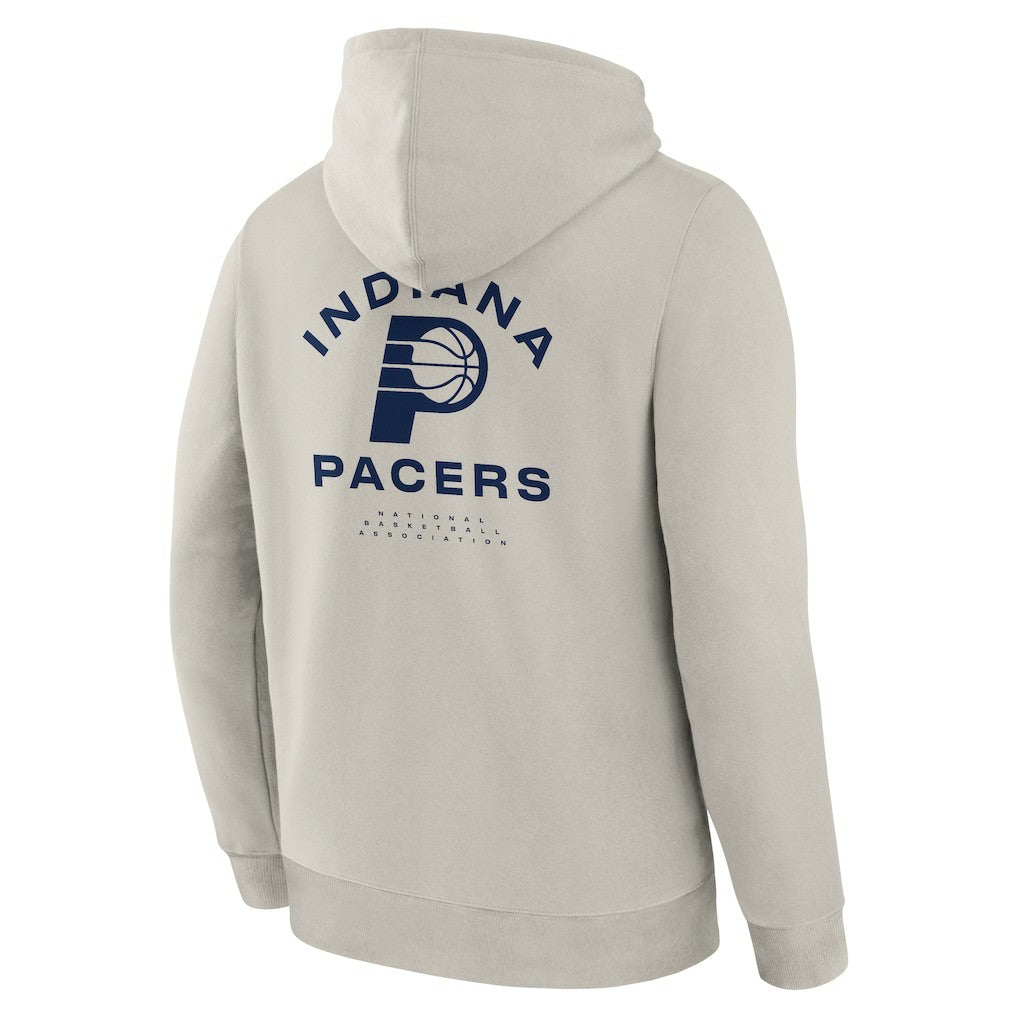 Fanatics - Indiana Pacers Crossover Collection Blocked Shot Premium Pullover Hoodie - Off White