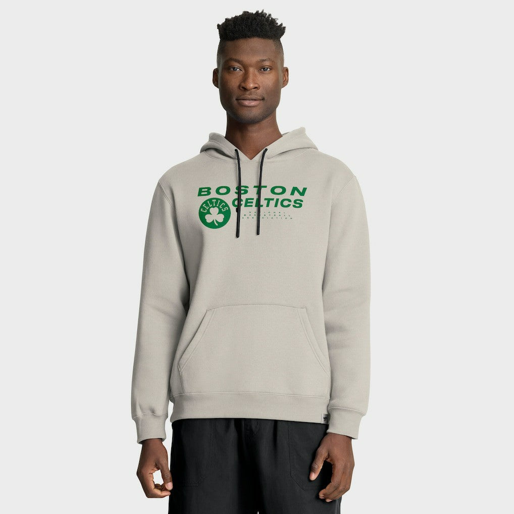 Fanatics - Boston Celtics Crossover Collection Blocked Shot Premium Pullover Hoodie - Off White