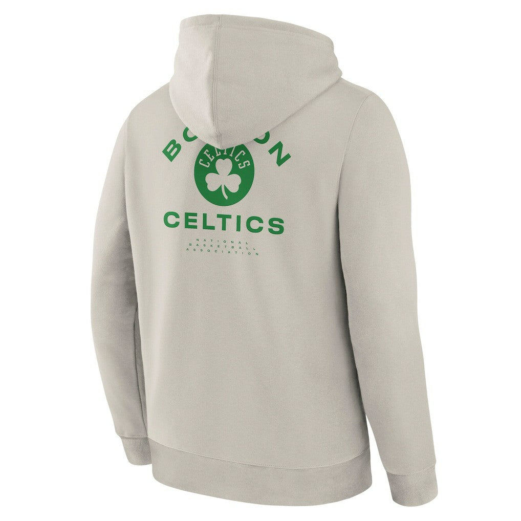 Fanatics - Boston Celtics Crossover Collection Blocked Shot Premium Pullover Hoodie - Off White