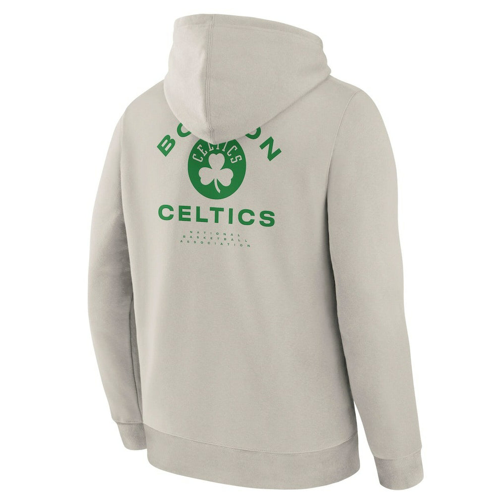 Fanatics - Boston Celtics Crossover Collection Blocked Shot Premium Pullover Hoodie - Off White