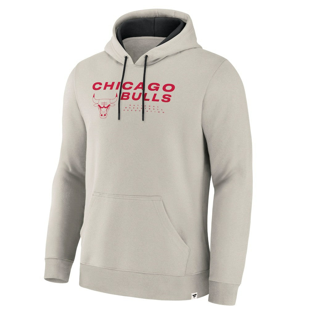 Fanatics - Chicago Bulls Crossover Collection Blocked Shot Premium Pullover Hoodie - Off White