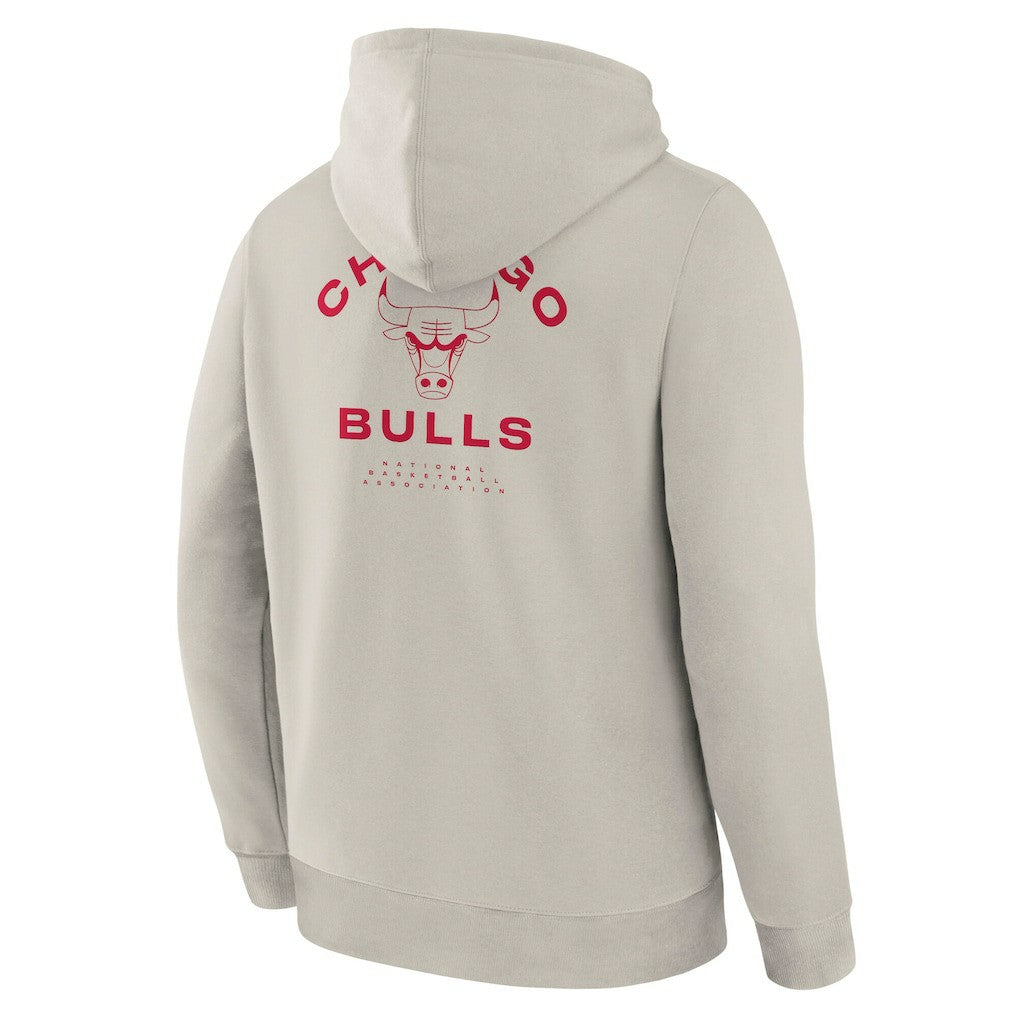 Fanatics - Chicago Bulls Crossover Collection Blocked Shot Premium Pullover Hoodie - Off White